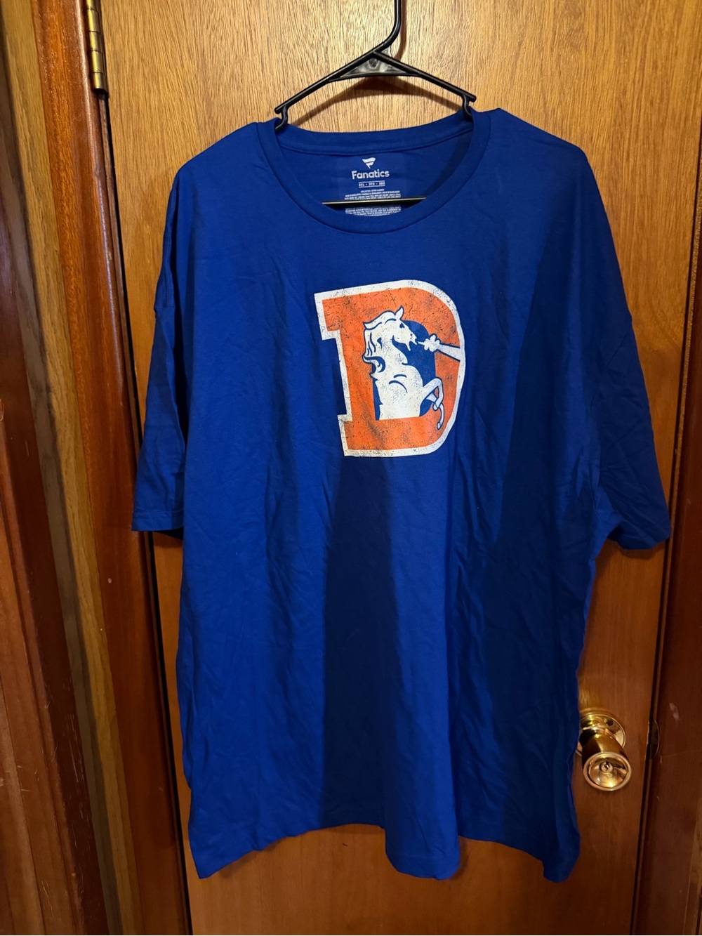 Denver Broncos Retro logon shirt